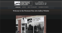 Desktop Screenshot of piermontfinearts.com